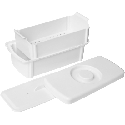 Контейнер для ПСО и дезинфекции, СЗПИ 1л (белый), 8 шт/уп