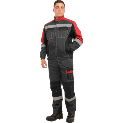 Костюм рабочий летний муж.Формула СОП ФП2 (КПК) т.сер./крс.(р.56-58)170-176