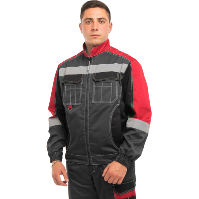 Костюм рабочий летний муж.Формула СОП ФП2 (КПК) т.сер./крс.(р.44-46)182-188