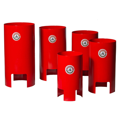 Подставка круглая под огнетушитель К20 (d-200 H-380)