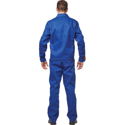 Костюм рабочий летний муж л10-КПК вас/сер/оранж (р.44-46) 170-176 (серия л)