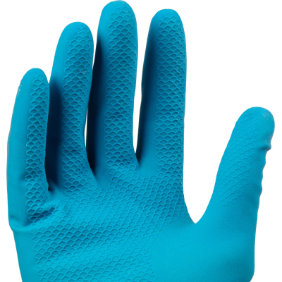 Перчатки хозяйственные BICOLOR 2-х цветн. р. XL