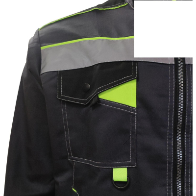 Костюм рабочий летний муж.Корвет СОП КП2 (КПК) т.сер./черн.(р.64-66)170-176