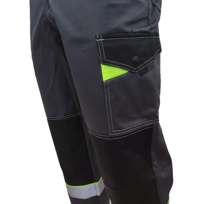 Костюм рабочий летний муж.Корвет СОП КП2 (КПК) т.сер./черн.(р.64-66)170-176