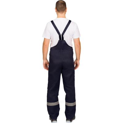 Костюм рабочий летний муж. л16-КПК с СОП син/оранж (р.60-62) 170-176