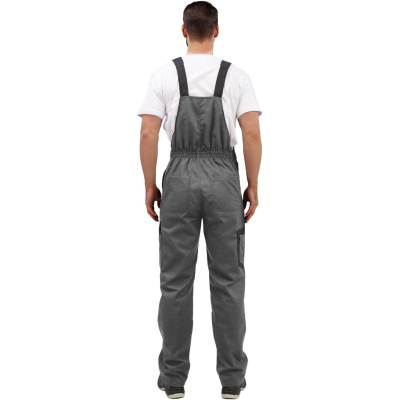 Полукомбинезон рабочий летний муж л27-ПК св-сер/сер 48-50/170-176