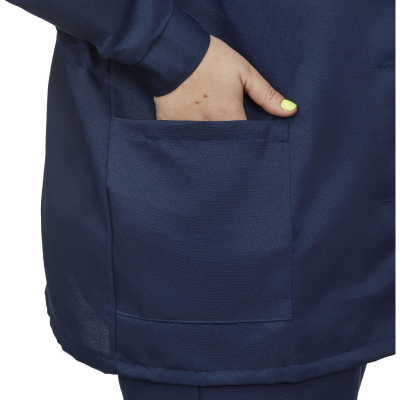 Костюм рабочий летний жен. л16-КПК с СОП син/вас (р.56-58) 170-176