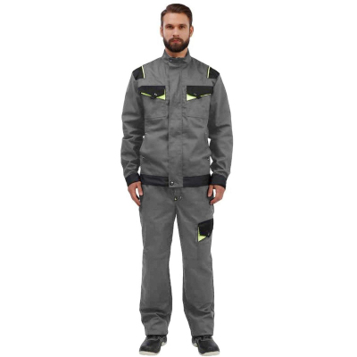 Брюки рабочие летние муж. л27-БР св-сер/сер 52-54/182-188