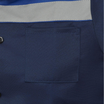 Костюм рабочий летний жен. л16-КПК с СОП син/вас (р.40-42) 170-176