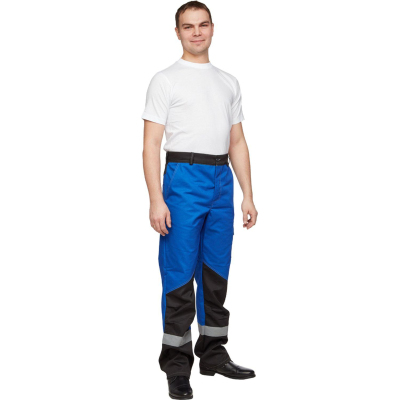 Костюм рабочий летний муж л21-КБР вас/черн (68-70)194-200 (серия Л)