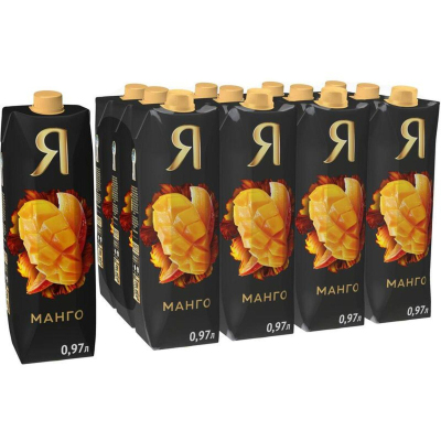 Сок Я Манго с мякотью, 0,97 л