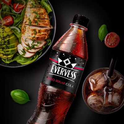 Напиток Evervess Cola без сахара 0,25л,12шт/уп