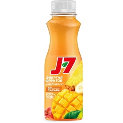 Сок J7 Мультифр Мяк, 0,3л, 6шт/уп