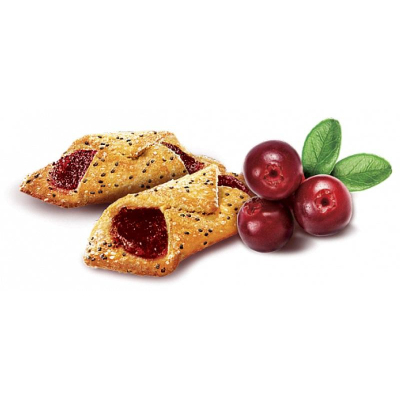 Печенье Акульчев Купелька с брусникой, 225 гр