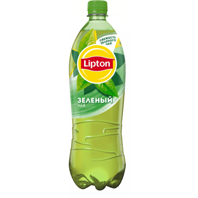 Чай холодный Lipton зеленый, ПЭТ, 1л, 12шт/уп