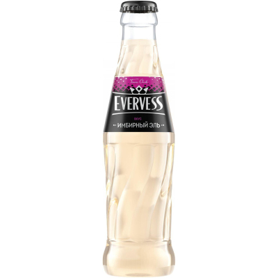 Напиток Evervess Tonic Имбирный Эль стекло 0.25л 12шт/уп