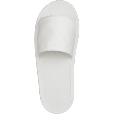 Тапочки одноразовые спанбонд, отк.мыс, Эва 3мм, 100пар/уп