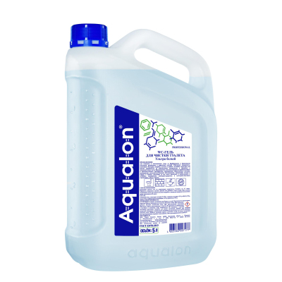 Средство для сантехники AQUALON WC-гель д/чистки туалета Ультра Белый,5л