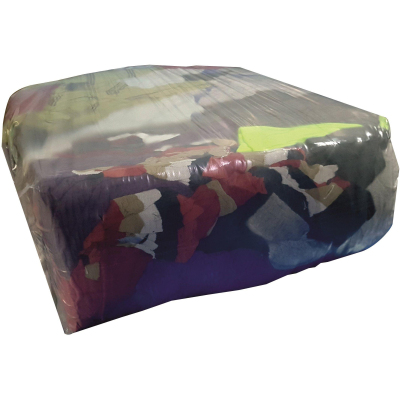 Ветошь цветной лоскут упаковка 10кг./уп