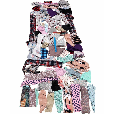 Ветошь цветной лоскут упаковка 10кг./уп