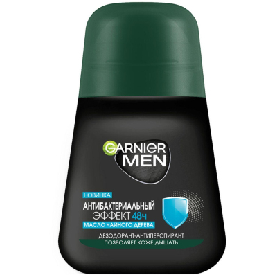 Дезодорант-антиперспирант Garnier ролик Men Антибак эфф 48ч муж, 50 мл
