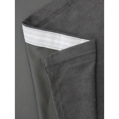 Штора Amore Mio Вельвет (канвас) 1403-340 2,0х2,7 1 шт Серый, 15932