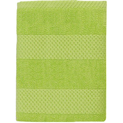 Полотенце махровое гл/кр Конфетти 50х90 зеленый