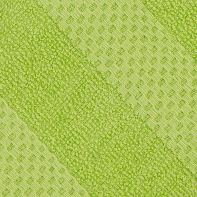 Полотенце махровое гл/кр Конфетти 50х90 зеленый