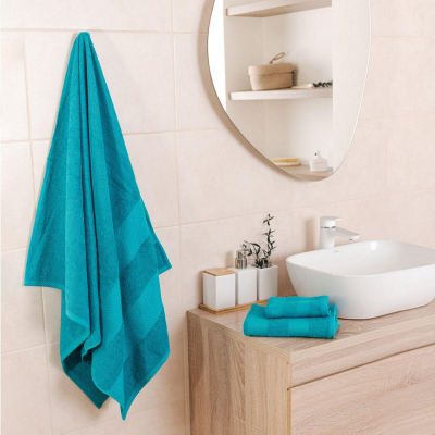 Полотенце махровое гл/кр Конфетти 50х90 мор волна