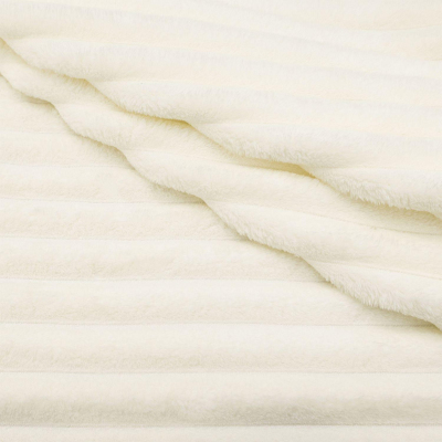 Покрывало 180х220 Happy Family велсофт Волна г/к №81 кремовый