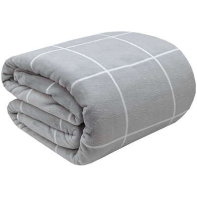 Покрывало 150х200 Happy Family велсофт Клетка