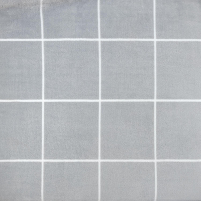 Покрывало 150х200 Happy Family велсофт Клетка