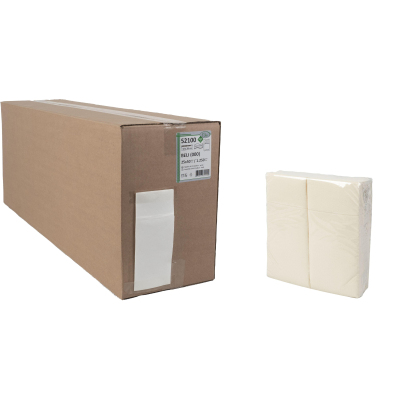 Салфетки д/столовых приборов конверты S.Point 32x38см белые 50шт 25пач/уп