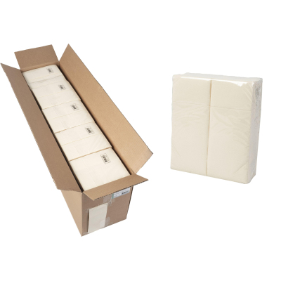 Салфетки д/столовых приборов конверты S.Point 32x38см белые 50шт 25пач/уп