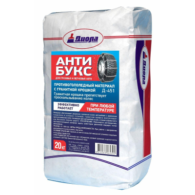 Реагент противогололедный Диола смесь реагентов-30С 20кг_НСК