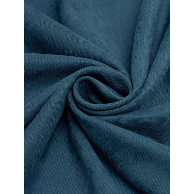 Комплект штор Amore Mio Вельвет (канвас) Canvas-030 1,5x2,7 2 шт Бирюзовый