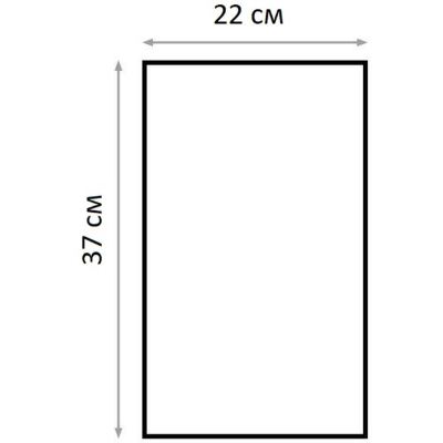 Пакет фасовочный ПНД 22х37, 7мкм, прозр, 500шт/рул, 20 рул/упак (ТП)