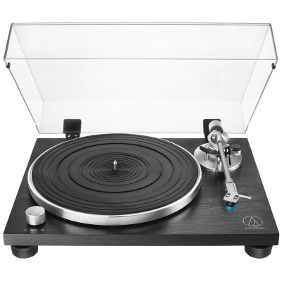 Виниловый проигрыватель Audio-Technica AT-LPW30BK, ременной привод