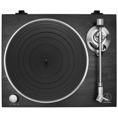 Виниловый проигрыватель Audio-Technica AT-LPW30BK, ременной привод