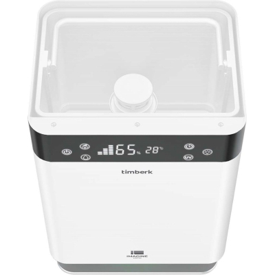 Увлажнитель воздуха TimberkT-HU6-A19E-W, ультразвуковой, 5л, белый