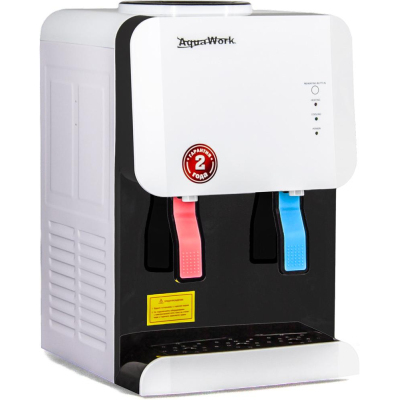 Кулер для воды Aqua work 105 TR (бело-черный), комр ох., настольный