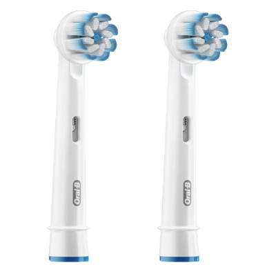 Насадка для зубной щетки Oral-B EB60 SensitiveClean (комплект 2 шт)