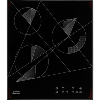 Варочная панель электрическая KRONA FIDATO 45 BL , ширина 45 см