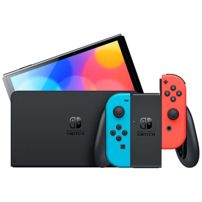 Игровая приставка Nintendo Switch OLED Blue/Red (HEG-S-KABAA)
