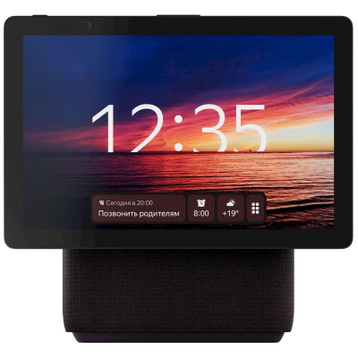 Умная колонка Яндекс Станция Дуо Макс с Алисой, с Zigbee, 60Вт, красный