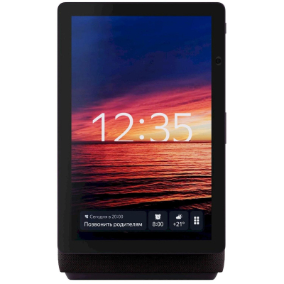 Умная колонка Яндекс Станция Дуо Макс с Алисой, с Zigbee, 60Вт, красный