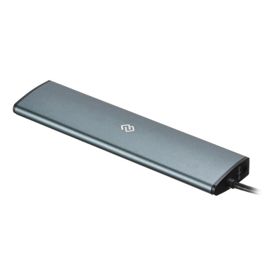 Разветвитель USB C Digma HUB-7U3.0-UC-G 7порт. серый