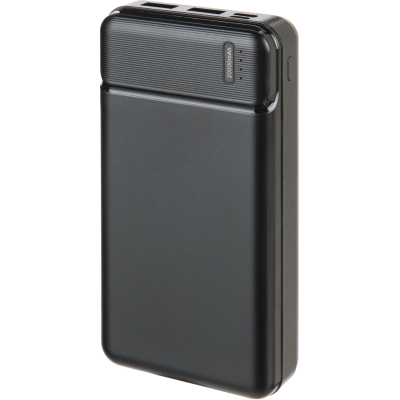 Внешний аккумулятор ProMega C-PBQ8, 20000mAh, 2.1A, Type-C/MicroUSB+к, чер