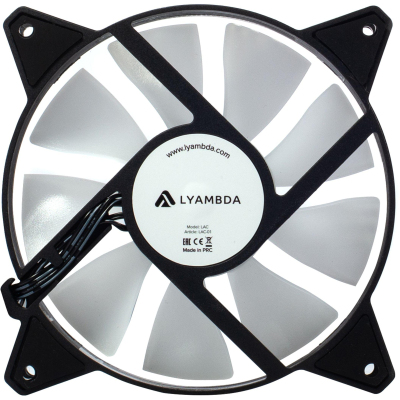 Вентилятор ПК LYAMBDA LAC-01(3шт/уп)