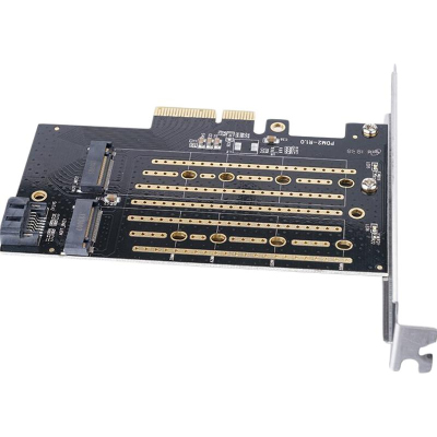 Контроллер PCI-E 3.0 X4 на M.2 NVME, Orico PDM2, черный (ORICO-PDM2)